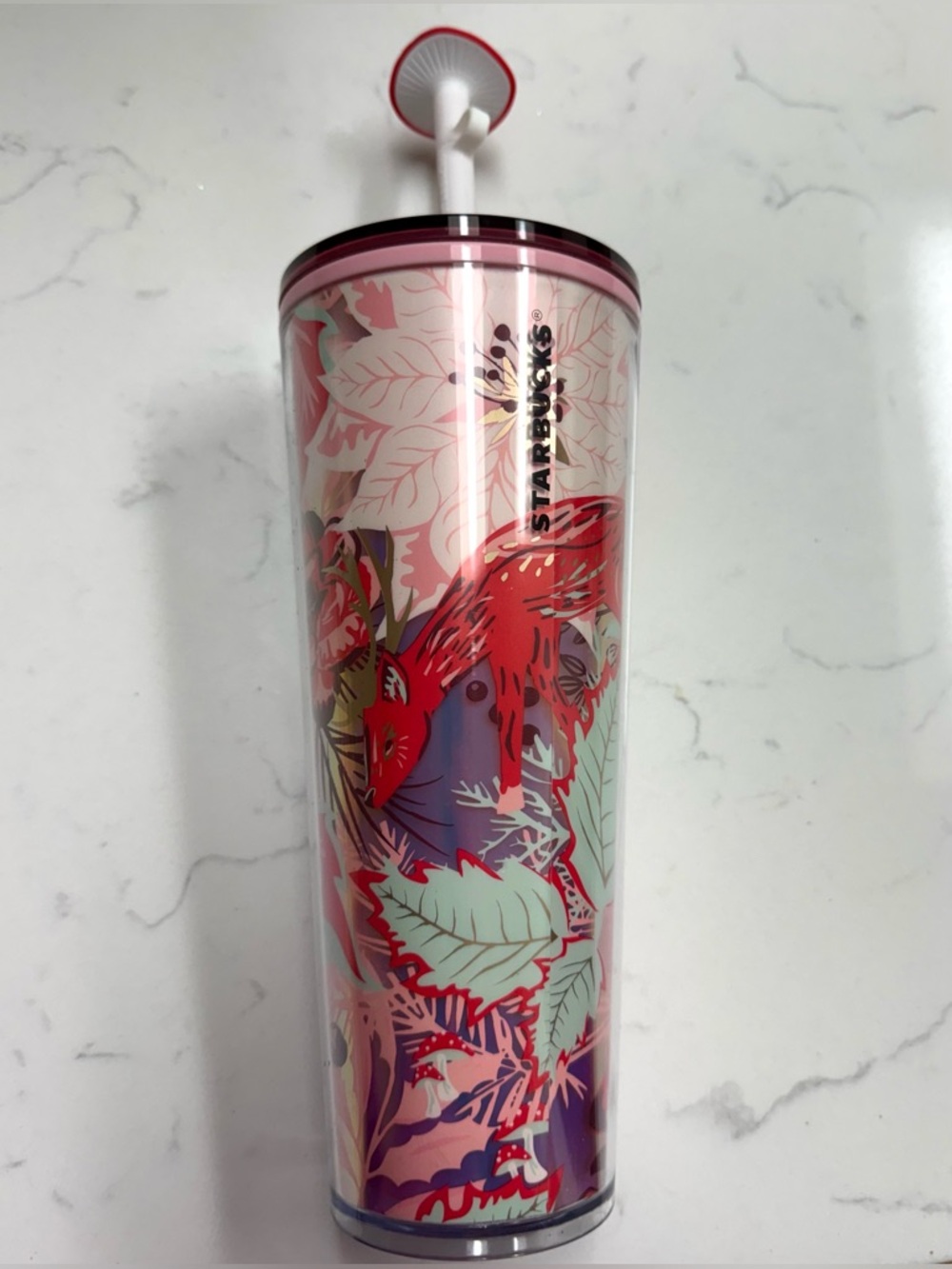 Collectible Starbucks 2022
Mushroom Holiday Venti Tumbler